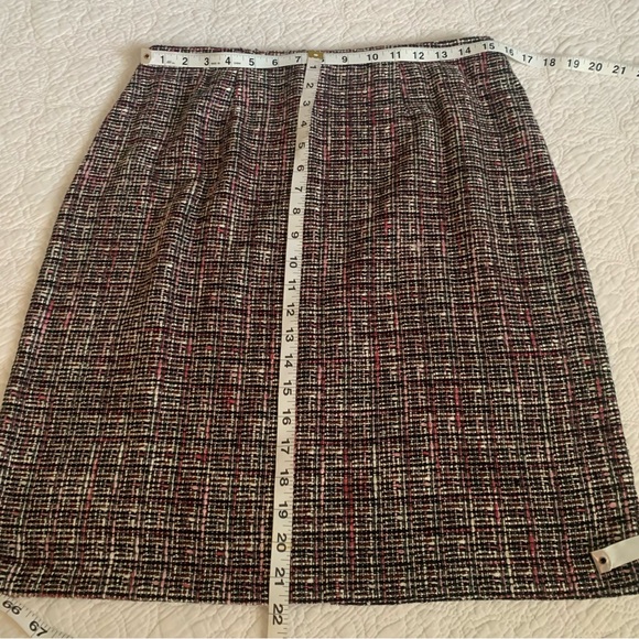 Connected Apparel tweed look skirt - Picture 4 of 6